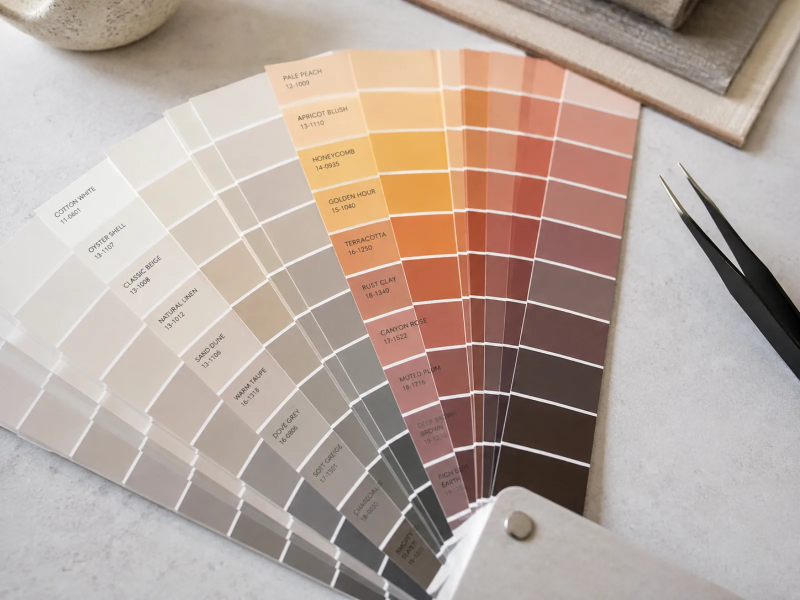 Schieberegler zur Anpassung der Farbanzahl einer wissenschaftlichen Palette von zwei bis zwölf